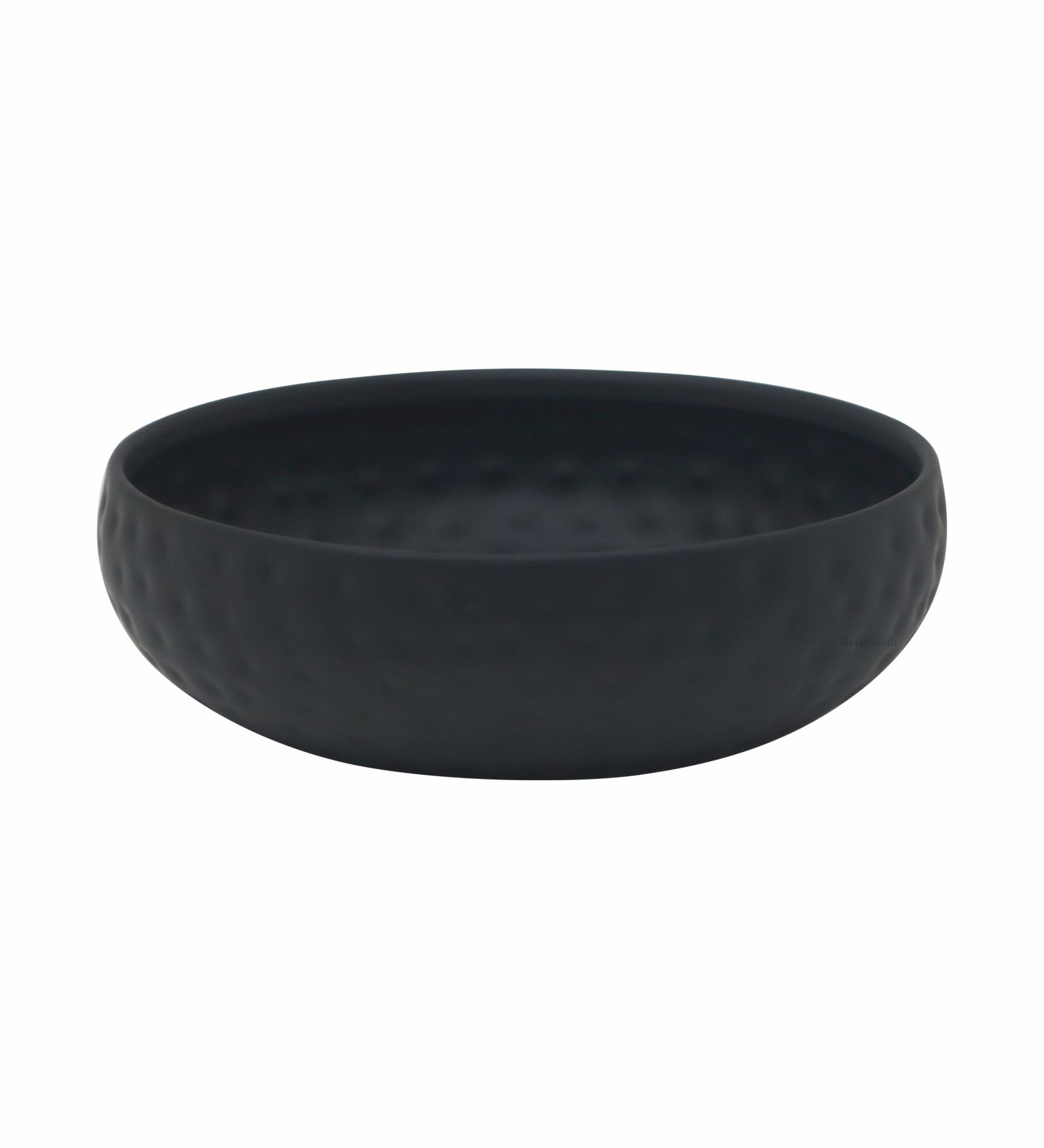 Velis Metal Serving Bowl - Black