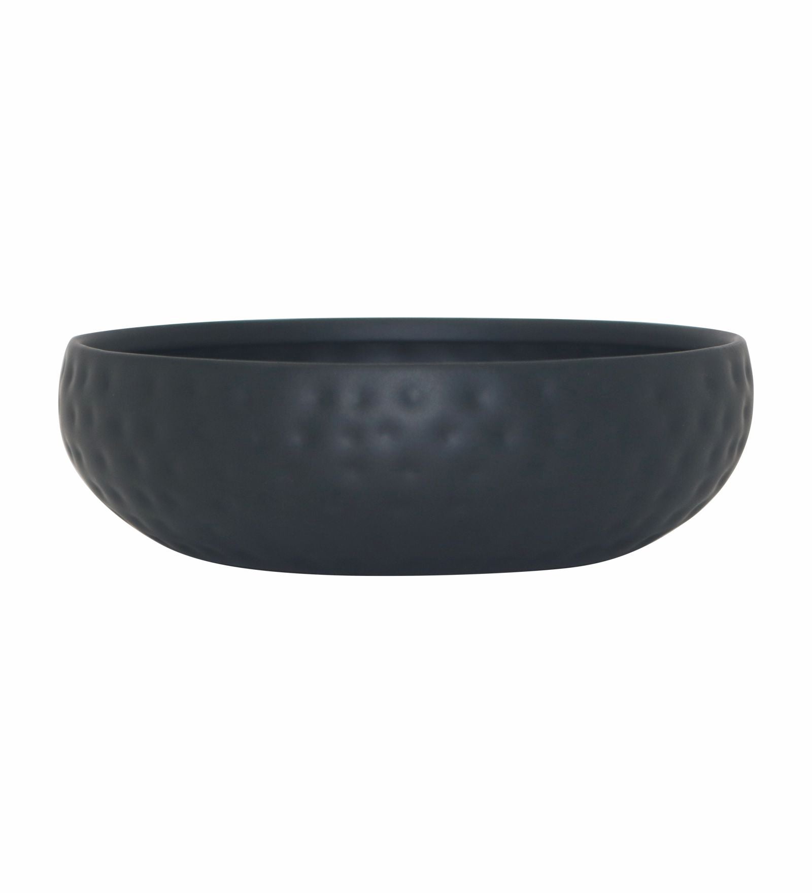 Velis Metal Serving Bowl - Black