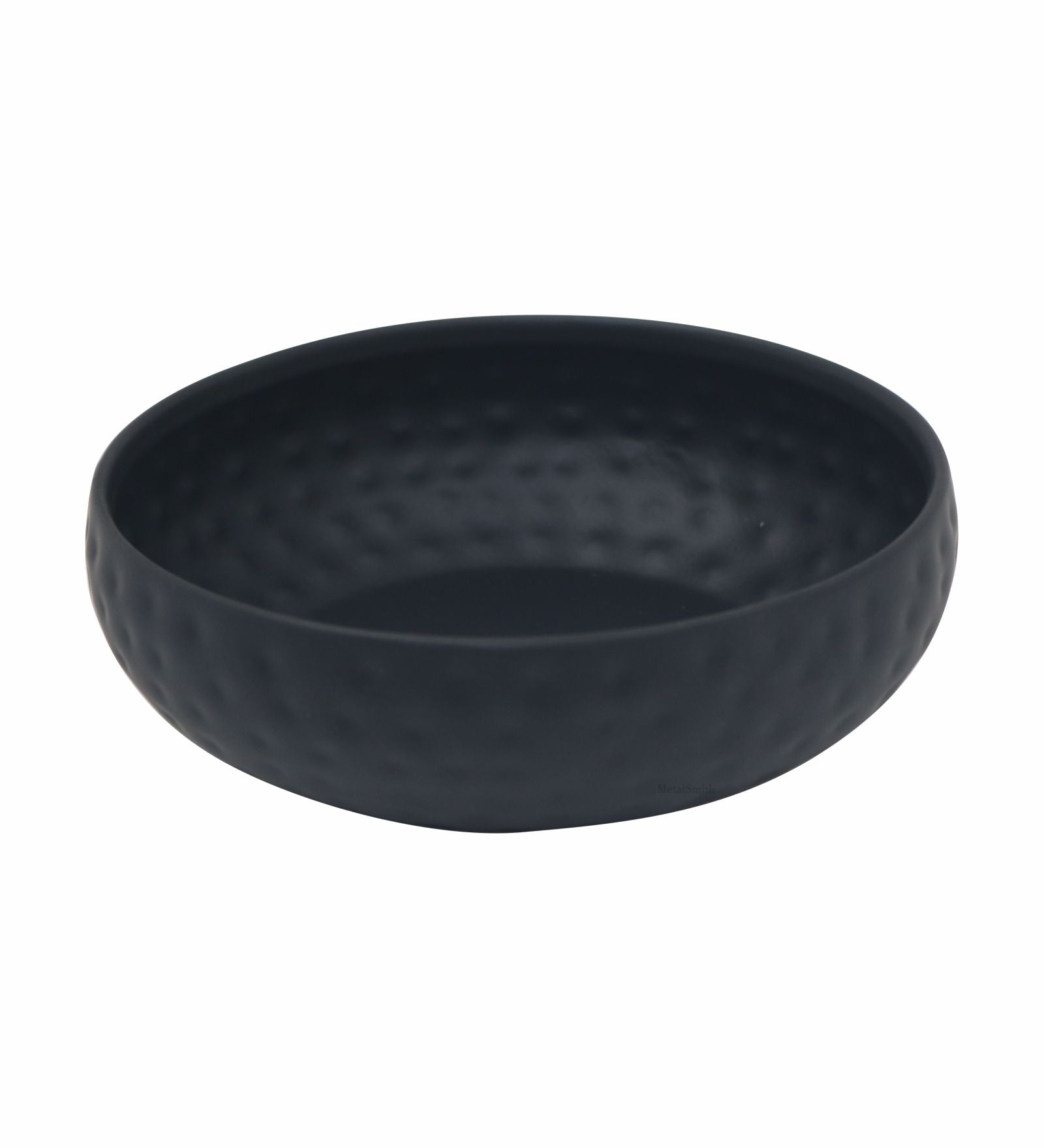 Velis Metal Serving Bowl - Black