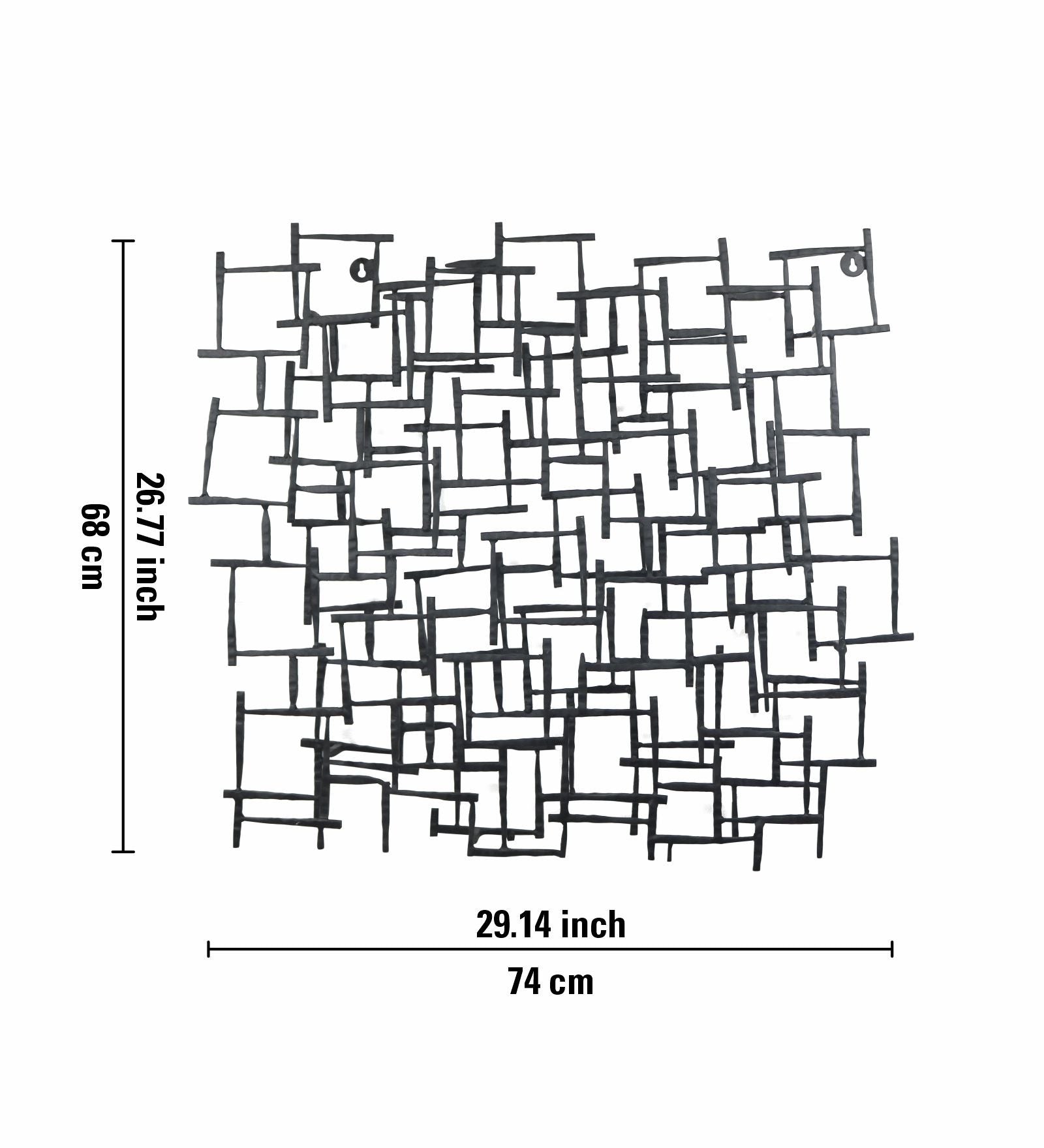 Metal Wall Decor - Black