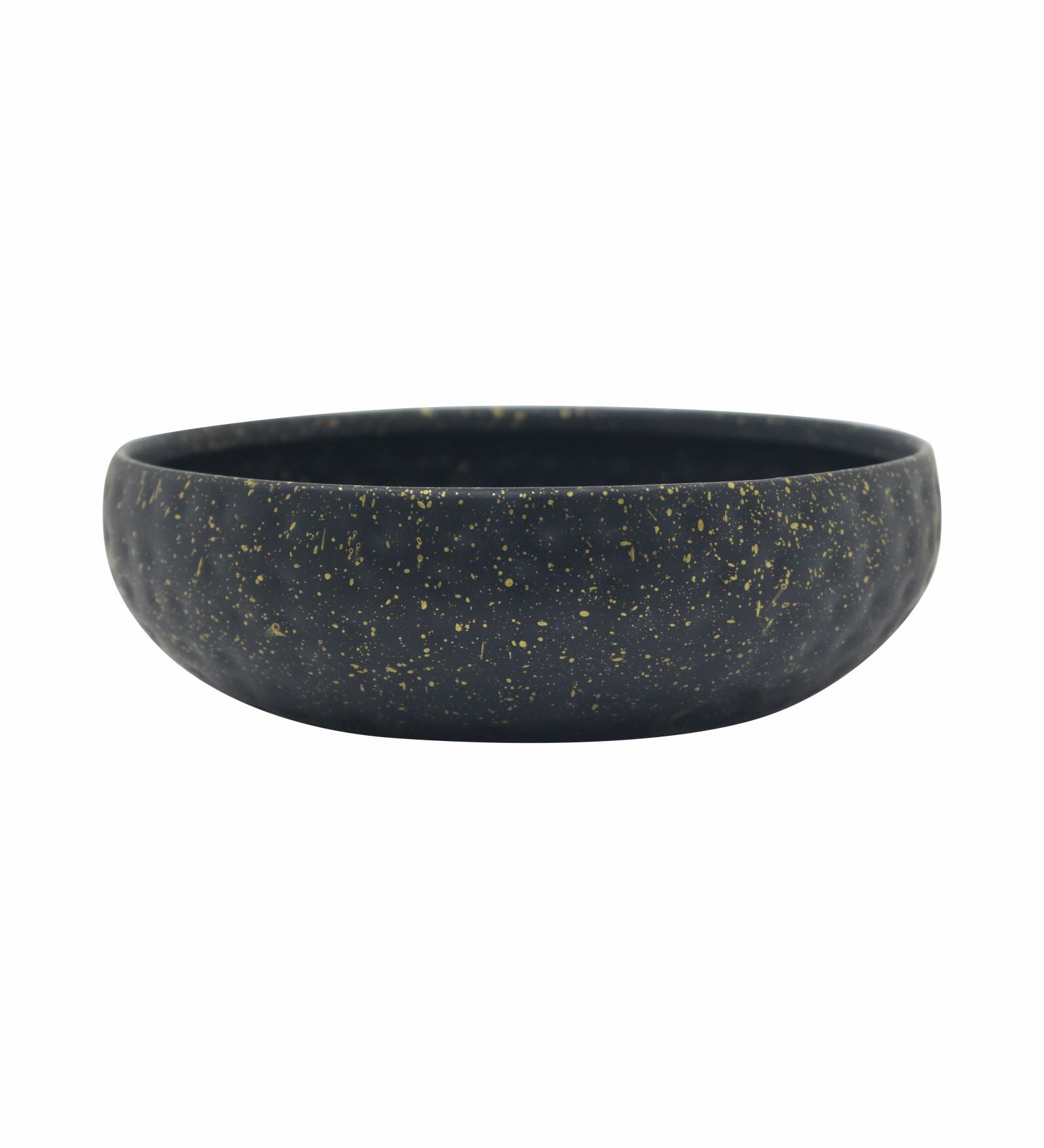 Elora Metal Serving Bowl - Black