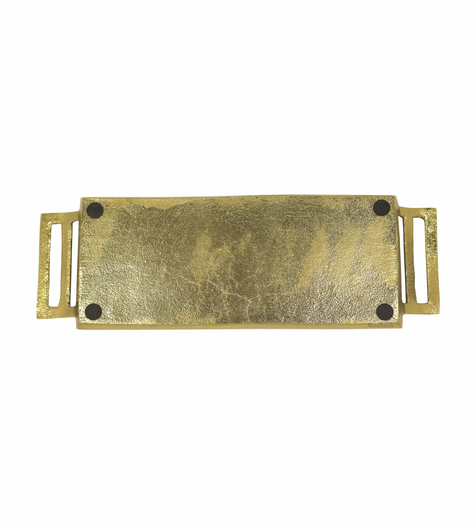 Core Metal Serving Tray - Gold