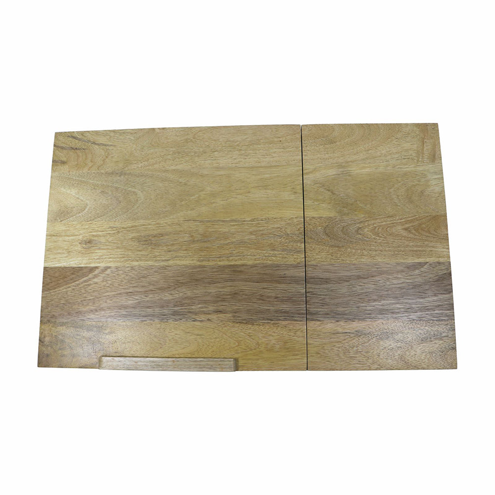 Wooden Decorative Foldable Multipurpose Study Table , Laptop Table For Office , Living Room ( Pre - Assemble )