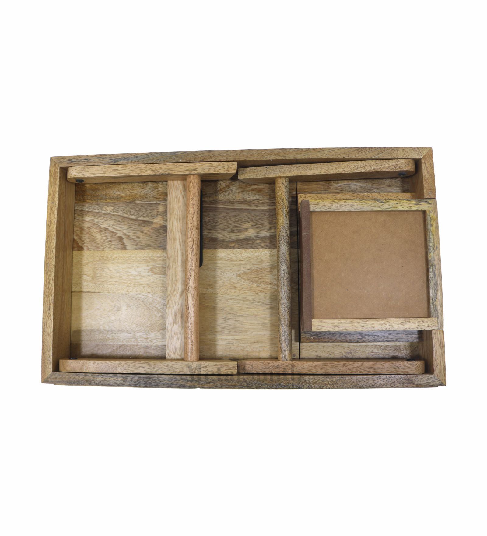 Wooden Adjustable Laptop Stand - Natural