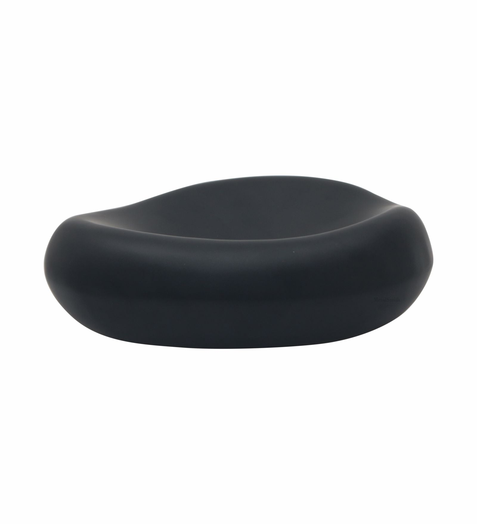 Decorative Black Serving Tray for Coffee Table | Modern Metal Platter for Serving Drinks, Snacks, or Décor