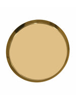 Metalsmith Modern Steel Pooja Thali | Gold Finish Worship Plate for Home Décor Silver Finish for Diwali & Ceremonies