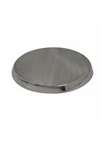 Metalsmith Modern Steel Pooja Thali | Silver Finish Worship Plate for Home Décor Silver Finish for Diwali & Ceremonies