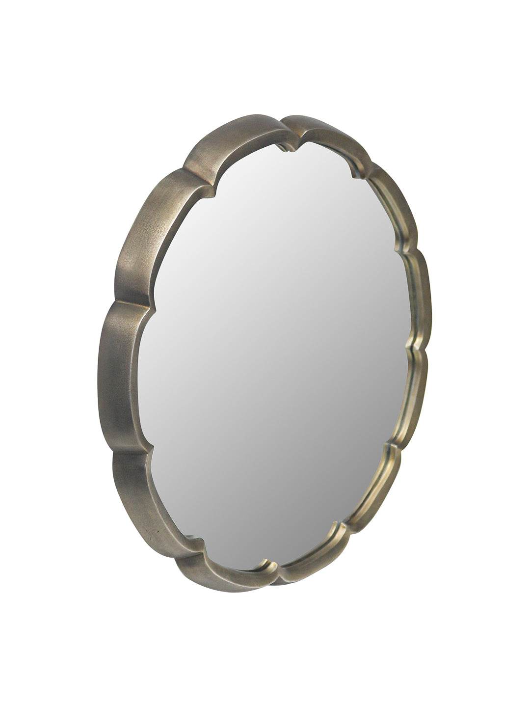 Metal Elegant Wall Hanging Mirror