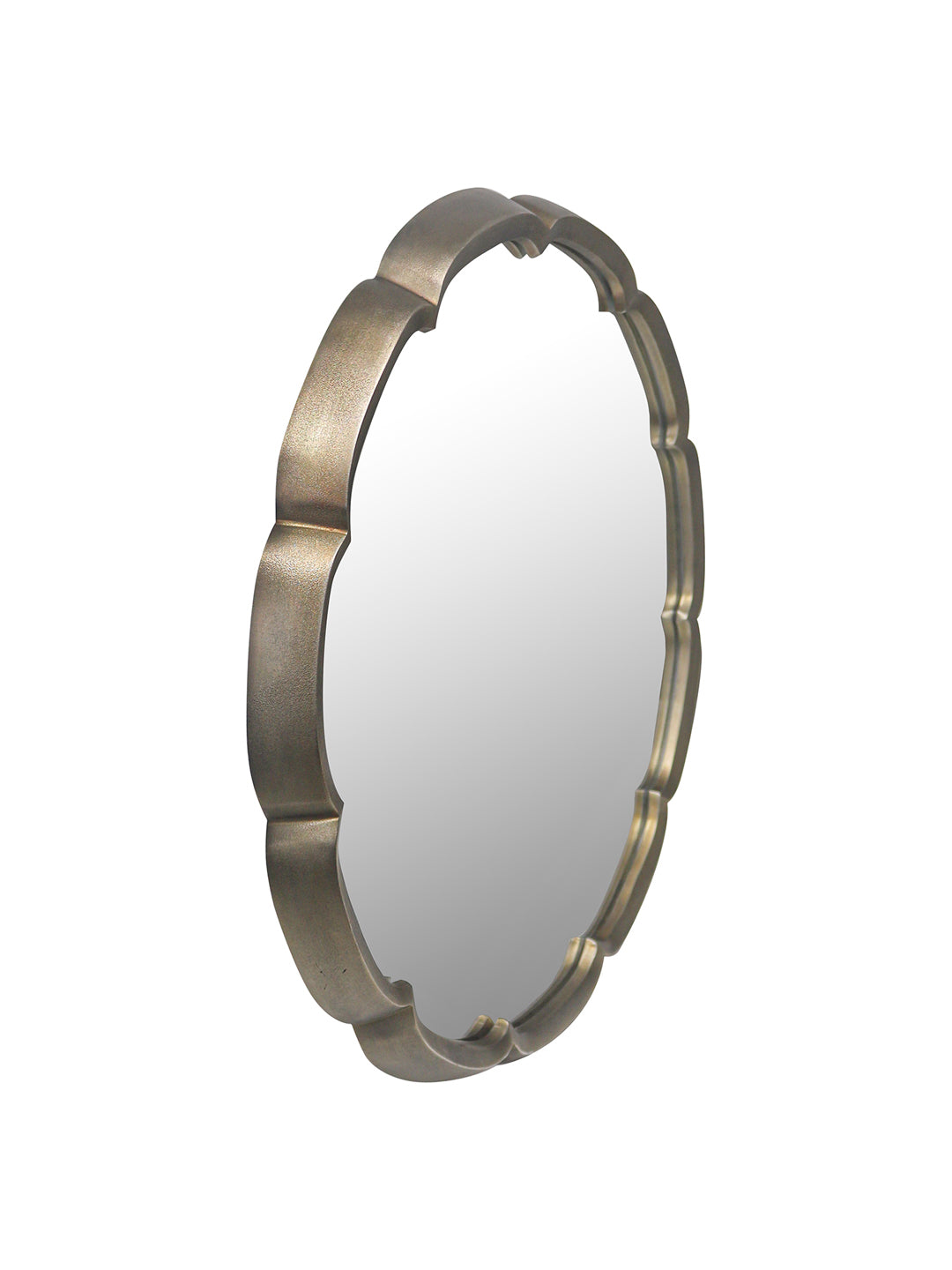 Metal Elegant Wall Hanging Mirror