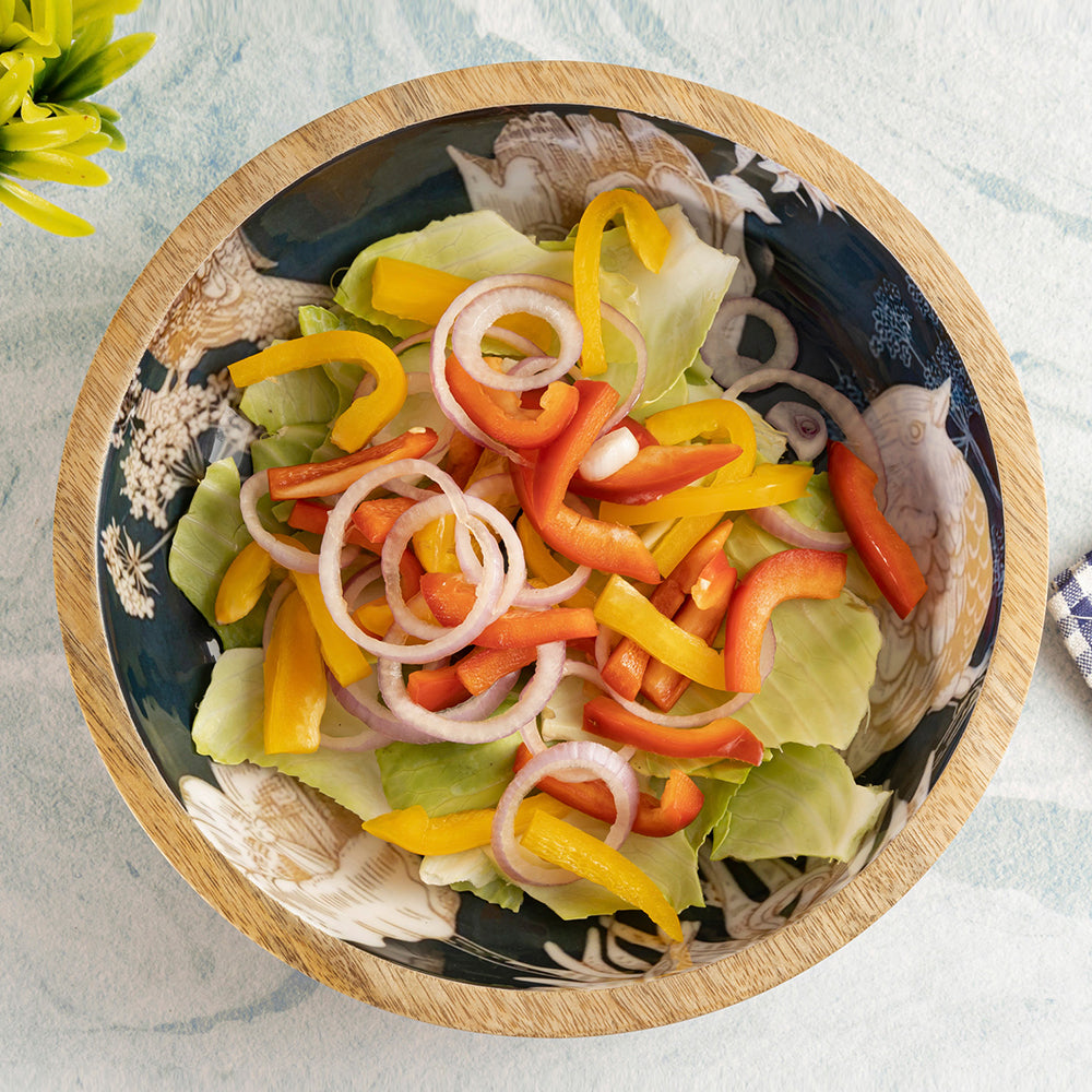 Mango Wood Serving And Decor Bowl For Home, Kitchen And Office