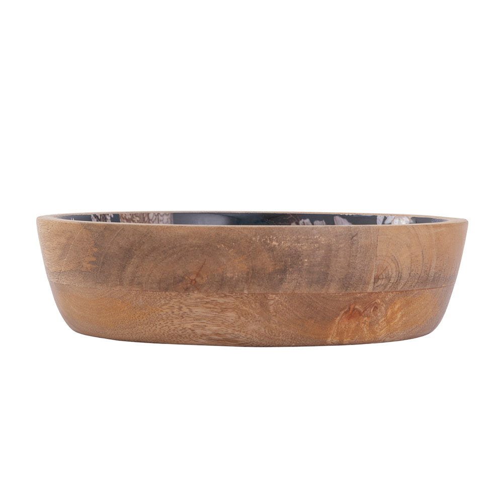 Mango Wood Serving And Decor Bowl For Home, Kitchen And Office