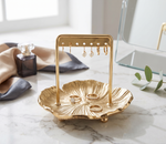 Metal Jewellery Organiser - Gold