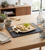 Azure Leaf Metal Serveware - Gold