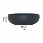 Metal Multipurpose Serving And Décor Bowl For Kitchen & Home Organizer for Fruits, Vegetables & Snacks Pack Of One