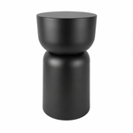 Rachell Metal Side Table - Black