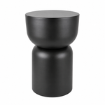 Rachell Metal Side Table - Black