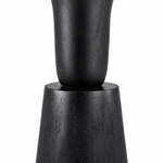 Noiré Sculpt Pedestal Side Table