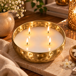 Aurelia Hammered Gold Wax Urli