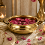 Aurelia Hammered Gold Metal Urli Bowl
