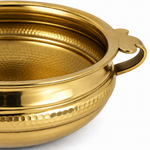 Aurelia Hammered Gold Metal Urli Bowl