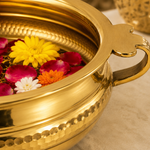 Aurelia Hammered Gold Metal Urli Bowl