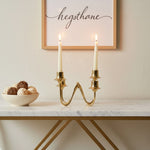 Candle Holder, Steel Tealight Holder, Holds 4 Candles