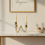 Candle Holder, Steel Tealight Holder, Holds 4 Candles