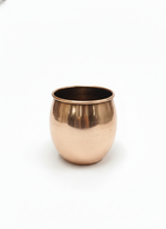 MetalSmith Solid Copper Drinking Glass | Traditional Health Benefits Pure Copper Water Glass for Ayurvedic Wellness (9.52 cm x 10.16 cm) 100% Solid Copper Drinking Cup with Pedestal Base