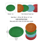 Metalsmith 13 Inch Round Decorative Serving Plate For Formal Occasions, Parties And Wedding Charger Plate  (Pack of 4)