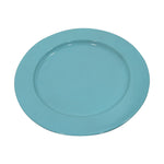 Metalsmith 13 Inch Round Decorative Serving Plate For Formal Occasions, Parties And Wedding Charger Plate  (Pack of 4)