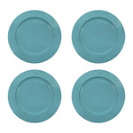 Metalsmith 13 Inch Round Decorative Serving Plate For Formal Occasions, Parties And Wedding Charger Plate  (Pack of 4)