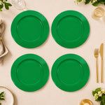 Metal Charger Plate, Set Of 4 - Green