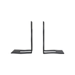 Wave Metal Bookend - Black