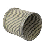 Root Metal Planter, Large - Grey
