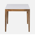 Sockel Wooden Side Table, Large - White