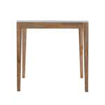 Sockel Wooden Side Table, Large - White