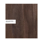 Orb Wooden Side Table, Medium - Brown