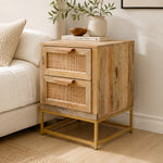 Ruhe Wooden Cabinet Drawer, Large - Natural