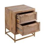 Ruhe Wooden Cabinet Drawer, Large - Natural