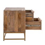 Ruhe Wooden Cabinet Drawer, Large - Natural