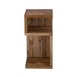 Helix Wooden Side Table - Natural