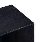 Trist Wooden Side Table - Blue