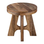 Denzo Wooden Stool - Natural