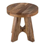 Denzo Wooden Stool - Natural