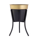 Orra Metal Planter, Small - Black