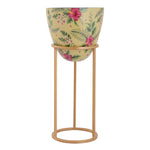 Cairo Metal Planter - Yellow