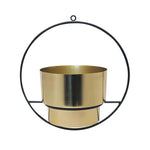 Riga Metal Planter - Gold