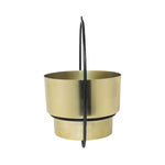 Riga Metal Planter - Gold