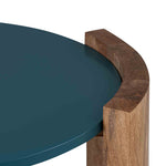 Stela Wooden Coffee Table - Blue