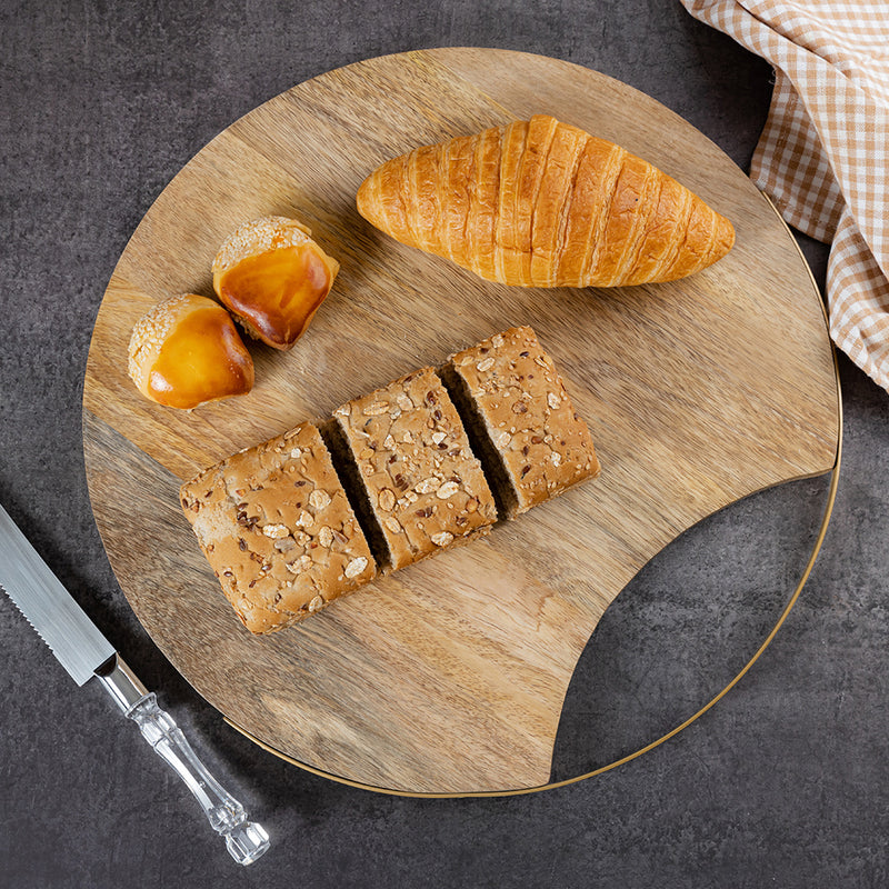Anti-Bacterial Wooden Reversible Chopping Board For Vegetables And Fruits.